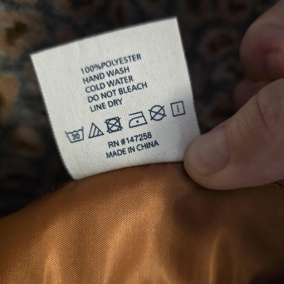 Ladies XL 100% Polyester Simply Southern Animal Print Jacket - Picture 3 of 5